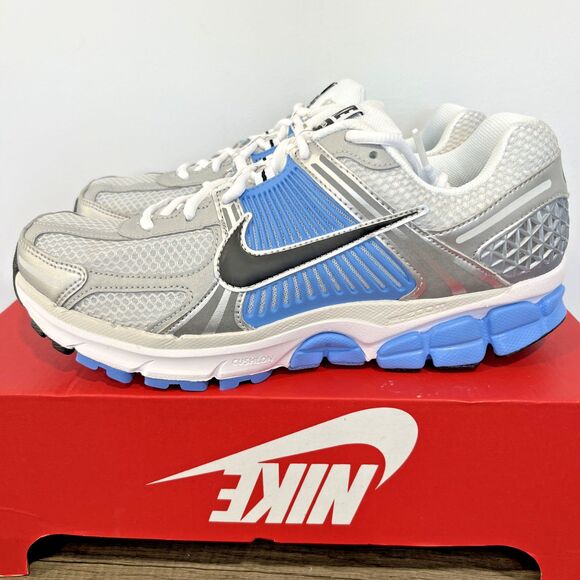 Nike Zoom Vomero 5 Running Shoes Blue Silver New FJ4151-101 Men\'s Size 9